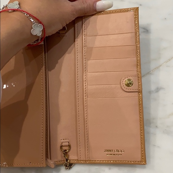 💯 authentic Jimmy Choo wallet On chain clutch - Picture 4 of 8